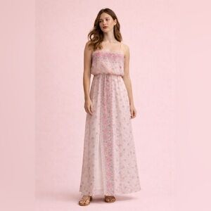 Neiman marcus ‘70s Floral Gown